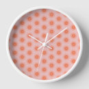 Recherche de rose lumineux horloges Orange