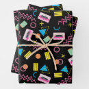 Recherche de colorful papier cadeau Rétro