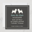Recherche de chien carrées invitations Mignon
