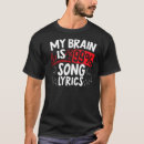 Recherche de song tshirts Écrivain