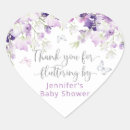 Recherche de rose coeur autocollants Violet