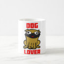 Recherche de dessin de carlin tasses Chien drôle