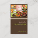 Recherche de papier dinde cartes visite Traiteur
