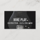 Recherche de instructeur de guitare cartes visite Enseignant