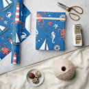 Recherche de requin blanc papier cadeau Motif