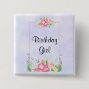 Recherche de cadre floral badges Aquarelle