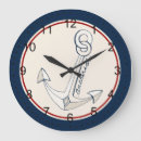 Recherche de ancre nautique horloges Mer