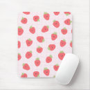 Recherche de fraise tapis souris Motif de fraise