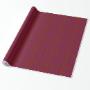 Recherche de tartans de clan papier cadeau Classique