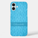Recherche de fleur de lis iphone coques Bleu