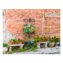 Recherche de mur de briques posters Jardin