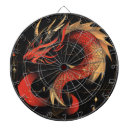 Recherche de dragons jeux de fléchettes Noir