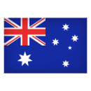 Recherche de drapeau australien art Bleu
