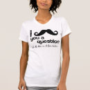 Recherche de moustache i vous une question tshirts Manuscrit