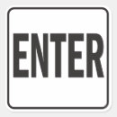 Recherche de porte autocollants Entrée