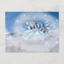 Recherche de flocons neige cartes postales Animaux