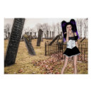 Recherche de cimetière posters Effrayant