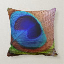 Recherche de plumes paon coussins Magnifique
