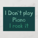 Recherche de instruments clavier cartes postales Musicien