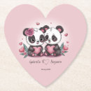Recherche de pandas mignons dessous de verres Pour elle