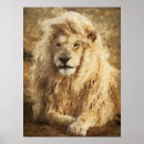 Recherche de peinture de lion posters Prédateur