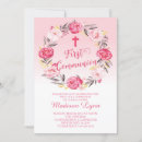 Recherche de première moderne petite communion invitations Croiser