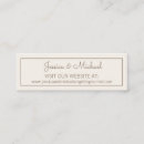 Recherche de ivory invitations Minimaliste