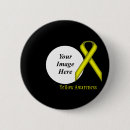 Recherche de ruban jaune badges Endométriose