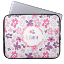 Recherche de rétro ordinateurs portables protections Fleurs