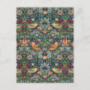 Recherche de conception de papier peint cartes postales William morris