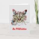 Recherche de citation drôle de chat vœux cartes Positivité