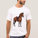 Recherche de cheval brun tshirts Équestre