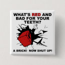 Recherche de carré rouge badges Drôle