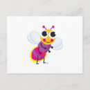 Recherche de lucioles cartes postales Illustration