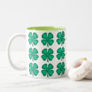 Recherche de irish tasses 4 feuilles de trèfle