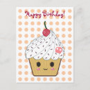 Recherche de de kawaii anniversaire cartes Dessin