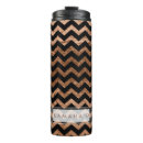 Recherche de cuivre métallique tasses Noir