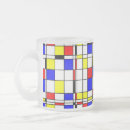 Recherche de mondrian tasses Rouge