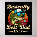 Recherche de pêcheur drôle posters Papa