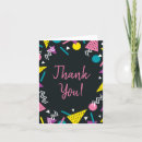 Recherche de les années 80 rectangles vœux cartes Pour tous