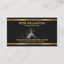 Recherche de dog sitter cartes visite Animal de compagnie