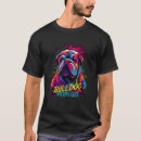 Recherche de english bulldog tshirts Rétro