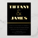 Recherche de hollywood mariage invitations Rétro