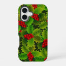 Recherche de baie de houx iphone coques Noël