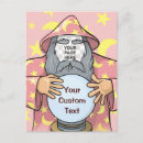 Recherche de boule de cristal cartes postales Magicien