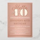 Recherche de rose gold foil invitations Jalon