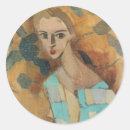 Recherche de buste autocollants Femme