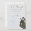 Recherche de kitten baby shower invitations Lunatique