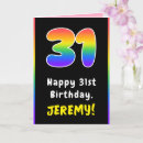 Recherche de 31 anniversaire cartes Amusant