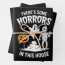 Recherche de horreur papier cadeau Halloween